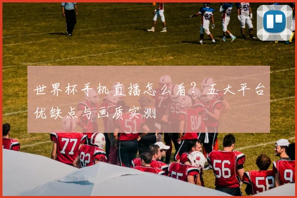 世界杯手机直播怎么看?五大平台优缺点与画质实测